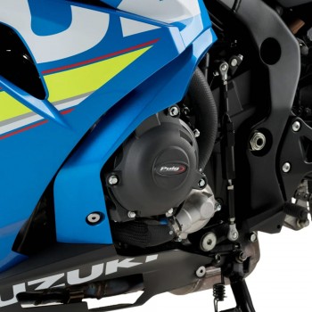 Kit capace protecție motor - Puig Engine Covers - Suzuki GSX-R 1000 2017-2022 (crash pad)