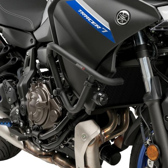 Kit protecții motor Puig - Yamaha MT-07 Tracer / Tracer 700 / Tracer 7 2020-2024 - Negru (crash bar superior) Kit protecții motor Puig - Yamaha MT-07 Tracer / Tracer 700 / Tracer 7 2020-2024 - Negru (crash bar superior)
