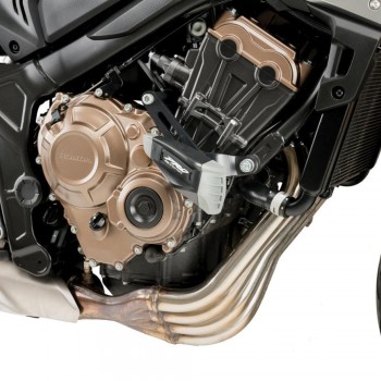 Kit protecții motor Puig Pro 2.0 - Honda CB 650F / CB 650R  (crash pad)