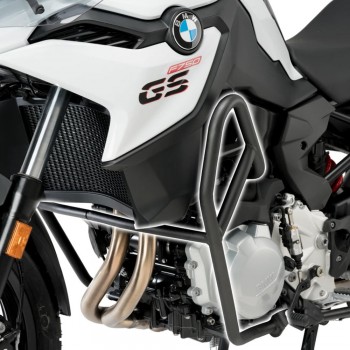 Kit protecții motor Puig - BMW F750 GS / F850 GS 2018-2023 - Negru (crash bar)