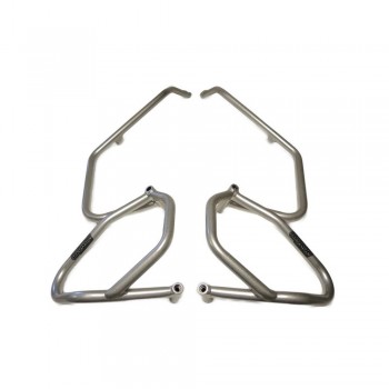 Kit protecții motor RDmoto - Honda X-ADV 750 2017-2020 - Argintiu (crash bar complet)