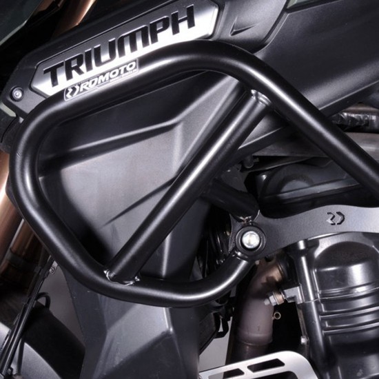 Kit protecții motor RDmoto - Triumph Tiger 1200 Explorer / XC 2011-2015 - Negru (crash bar superior) Kit protecții motor RDmoto - Triumph Tiger 1200 Explorer / XC 2011-2015 - Negru (crash bar superior)