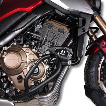 Kit protecții motor RDmoto SL01 - Honda CB 650R 2019-2025 (crash bar + crash pads)