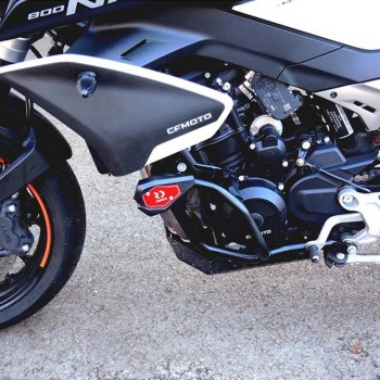 Kit protecții motor RDmoto - CFmoto NK800 Advanced+ / Sport+ - 2023-2025 (crash bar + crash pads)
