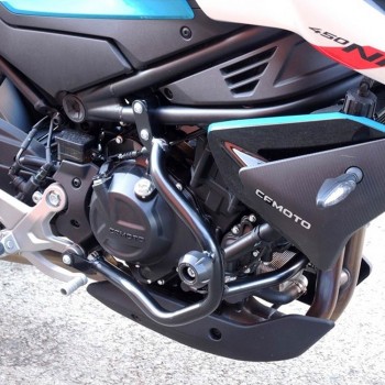 Kit protecții motor RDmoto - CFmoto NK450 - 2024-2025 (crash bar + crash pads)