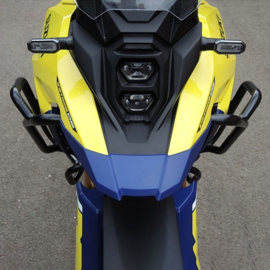 Kit protecții motor RDmoto - Suzuki V-Strom 800DE 2022-2024 - Negru (crash bar complet)