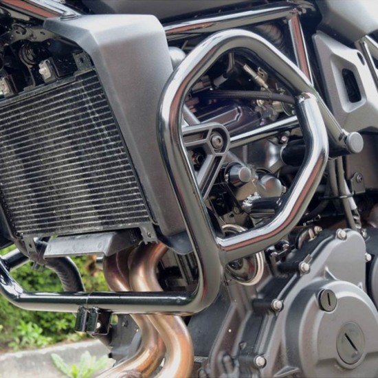 Kit protecții motor RDmoto - Kawasaki Eliminator 500 / SE 2023-2026 - Negru (crash bar)