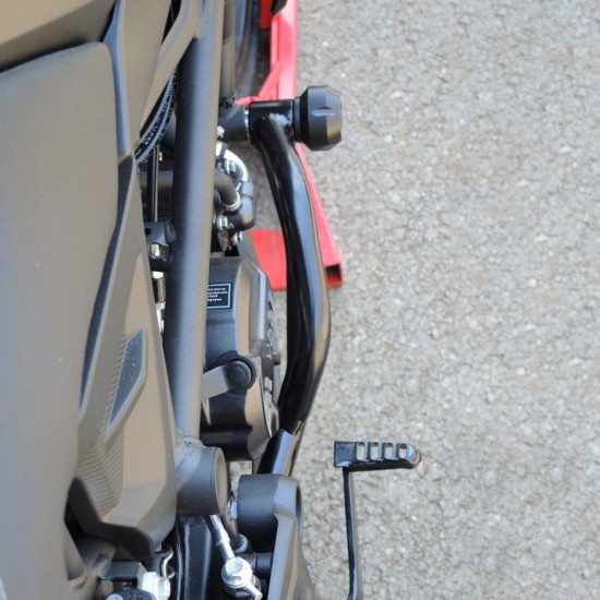 Kit protecții motor RDmoto - Voge 125R 2025 - Negru (crash bar complet) Kit protecții motor RDmoto - Voge 125R 2025 - Negru (crash bar complet)