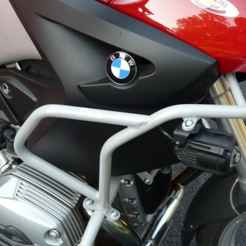 Kit protecții motor RDmoto - BMW R 1200 GS / Adventure 2004-2012 - Argintiu (crash bar superior)