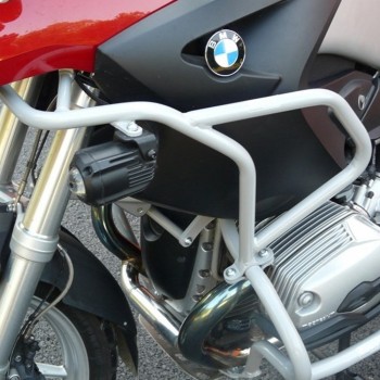 Kit protecții motor RDmoto - BMW R 1200 GS / Adventure 2004-2012 - Argintiu (crash bar superior)