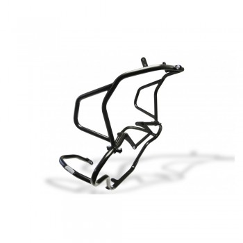 Kit protecții motor RDmoto - BMW R 1200 GS / Adventure 2004-2012 - Negru (crash bar complet)