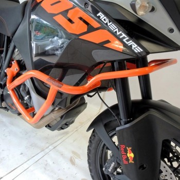 Kit protecții motor RDmoto - KTM 1050 Adventure / R 2015-2017 / 1190 Adventure / R 2013-2018 - Orange (crash bar)