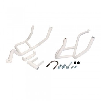 Kit protecții motor RDmoto - Suzuki DR750 Big 1988-1990 (crash bar) - White