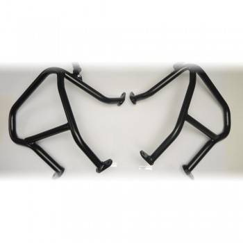 Kit protecții motor RDmoto - BMW R 1200 GS LC Adventure 2013-2018 - Negru (crash bar inferior)