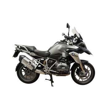 Kit protecții motor RDmoto - BMW R 1200 GS LC Adventure 2013-2018 - Negru (crash bar inferior)
