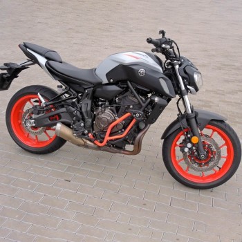 Kit protecții motor RDmoto - Yamaha MT-07 / XSR 700 2014-2023 - Storm Fluo (crash bar + crash pads) Kit protecții motor RDmoto - Yamaha MT-07 / XSR 700 2014-2023 - Storm Fluo (crash bar + crash pads)