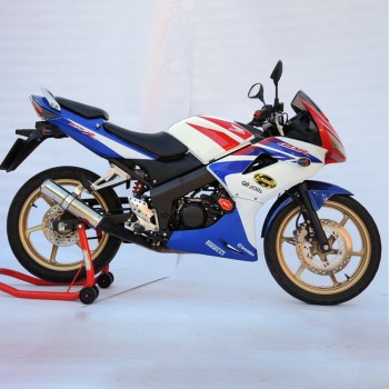 Kit protecții motor RDmoto SL01 Black - Honda CBR 125R 2003-2010 (crash pad) Kit protecții motor RDmoto SL01 Black - Honda CBR 125R 2003-2010 (crash pad)