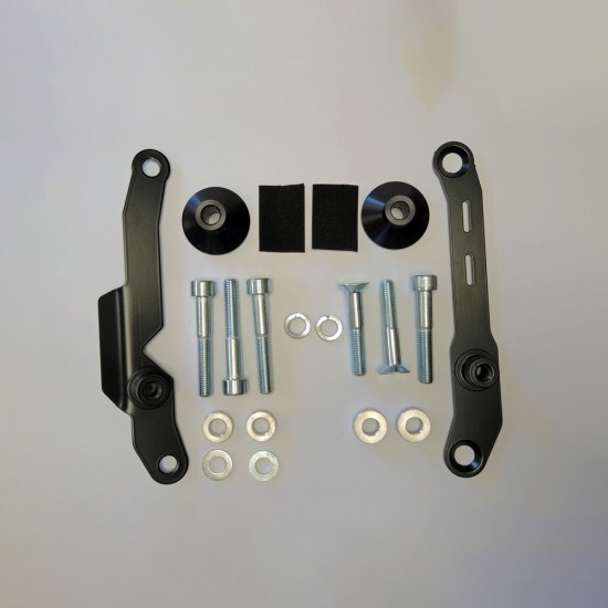 Kit protecții motor RDmoto PH01 Black - BMW S 1000RR 2012-2014 (crash pad)