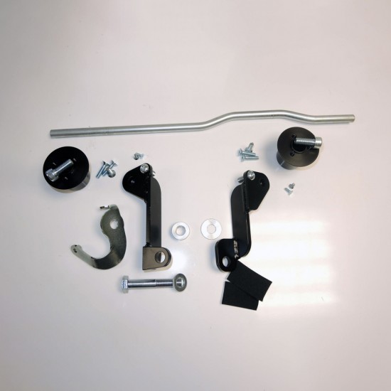 Kit protecții motor RDmoto SL01 Black - Honda CBR 1000RR ABS 2008-2012 (crash pad)