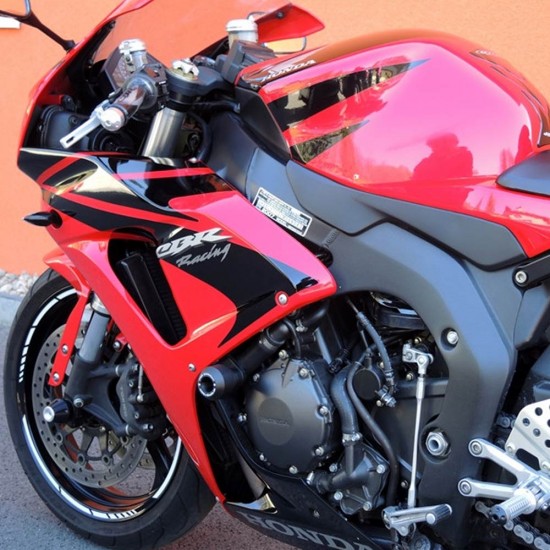 Kit protecții motor RDmoto PH01 Black - Honda CBR 1000RR 2006-2007 (crash pad)