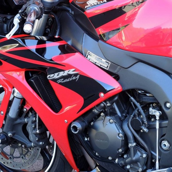 Kit protecții motor RDmoto PH01 Black - Honda CBR 1000RR 2006-2007 (crash pad)