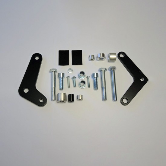 Kit protecții motor RDmoto PH01 Black - Honda CBR 1000RR 2006-2007 (crash pad)