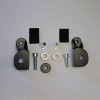 Kit protecții motor RDmoto PH01 Black - Honda CBR 600RR 2007-2008 (crash pad)
