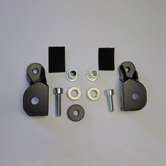Kit protecții motor RDmoto PH01 Black - Honda CBR 600RR 2007-2008 (crash pad)