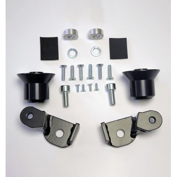 Kit protecții motor RDmoto SL01 Black - Honda CBR 600RR 2007-2008 (crash pad)