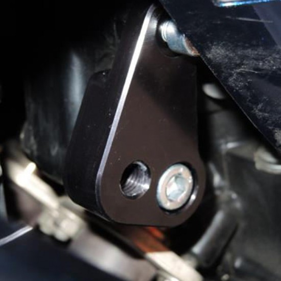 Kit protecții motor RDmoto SL01 Black - Kawasaki ZZR 1400 2006-2011 (crash pad)