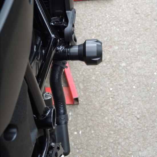 Kit protecții motor RDmoto PH01 Black - Kawasaki Eliminator 500 / SE 2023-2026 (crash pad)