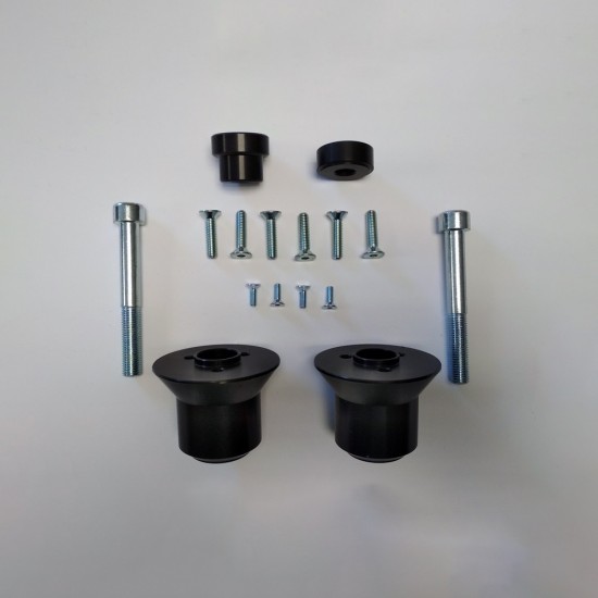 Kit protecții motor RDmoto SL01 Black - Suzuki GSX-R 1000 2007-2008 (crash pad)