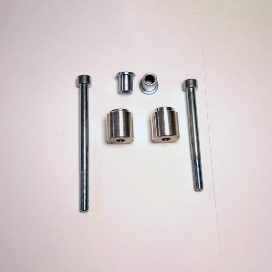 Kit protecții motor RDmoto PH01 Black - Suzuki SV 1000 2003-2008 (crash pad)