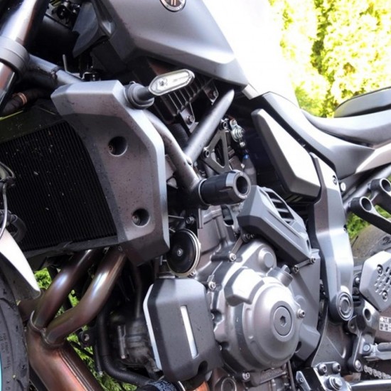 Kit protecții motor RDmoto PH01 Black - Yamaha MT-07 - 2014-2025 (crash pad)
