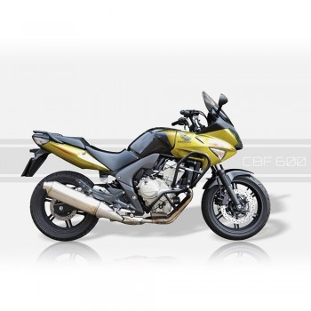 Kit protecții motor RDmoto - Honda CBF 600 / N / S 2008-2012 (crash bar)