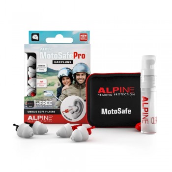 Dopuri de urechi moto - Alpine MotoSafe Pro