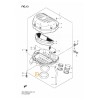 Burete admisie aer - OE - Suzuki GSX-R 600 / 750 (2004-2005)