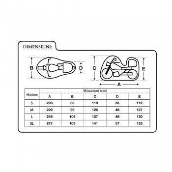 Husă moto Oxford Rainex Topbox Husă moto Oxford Rainex Topbox