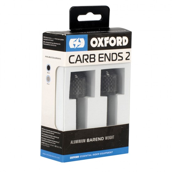 Capete de ghidon antivibrante Oxford - CarbEnds 2