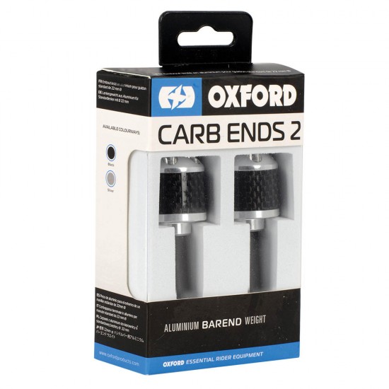 Capete de ghidon antivibrante Oxford - CarbEnds 2