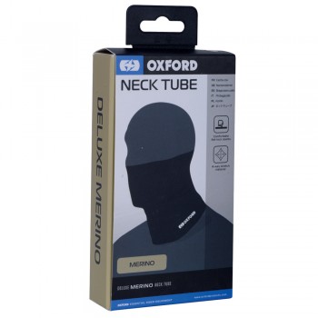 Protecție pentru gât (semicagulă) Oxford DELUXE MERINO - BLACK Protecție pentru gât (semicagulă) Oxford DELUXE MERINO - BLACK