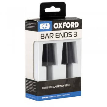 Capete de ghidon antivibrante OXFORD - BAR ENDS 3 - Black Capete de ghidon antivibrante OXFORD - BAR ENDS 3 - Black