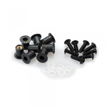 Puig - Set 6 șuruburi M5 colorate - pentru parbriz moto