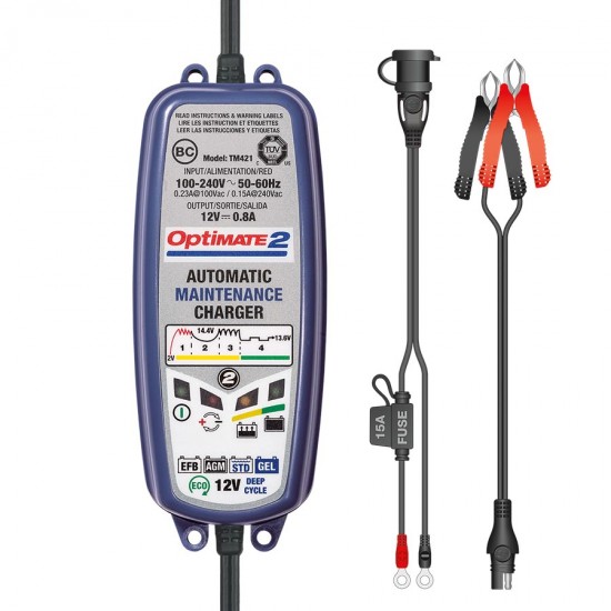 Tester/Redresor OPTIMATE 2 (MAX 0.8AH) TM-420 Tester/Redresor OPTIMATE 2 (MAX 0.8AH) TM-420