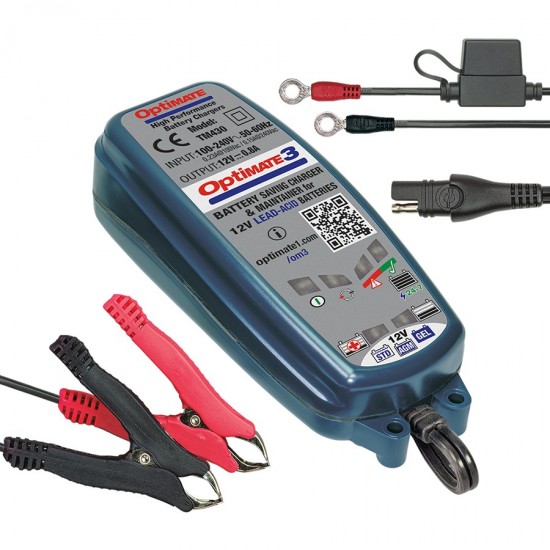Tester/redresor OPTIMATE 3 (MAX 0.8AH) TM-430 Tester/redresor OPTIMATE 3 (MAX 0.8AH) TM-430