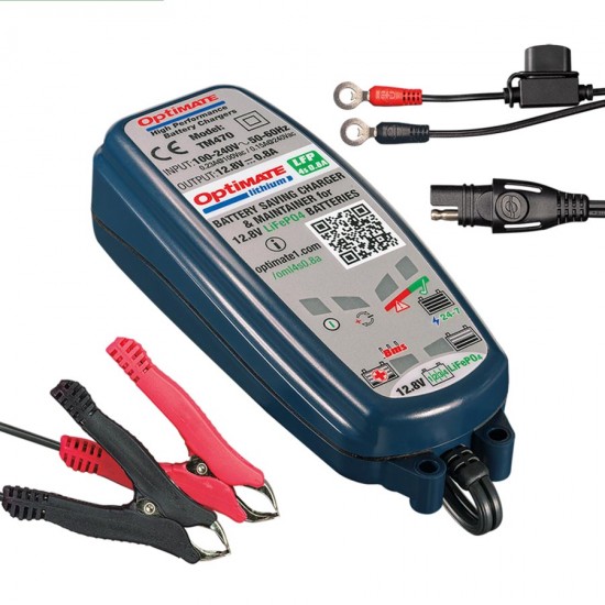 Tester/redresor OPTIMATE Lithium (MAX 0.8AH) TM-470 Tester/redresor OPTIMATE Lithium (MAX 0.8AH) TM-470