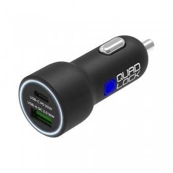Quad Lock® Încărcător auto Dual USB 12V