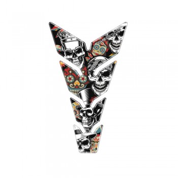 Tankpad protecție rezervor - Puig OneDesign - Skull Party