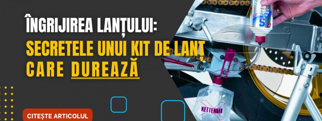 Îngrijirea lanțului moto: Secretele unui kit de lanț care durează Îngrijirea lanțului moto: Secretele unui kit de lanț care durează