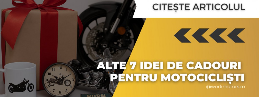 Alte 7 idei de cadouri pentru motocicliști